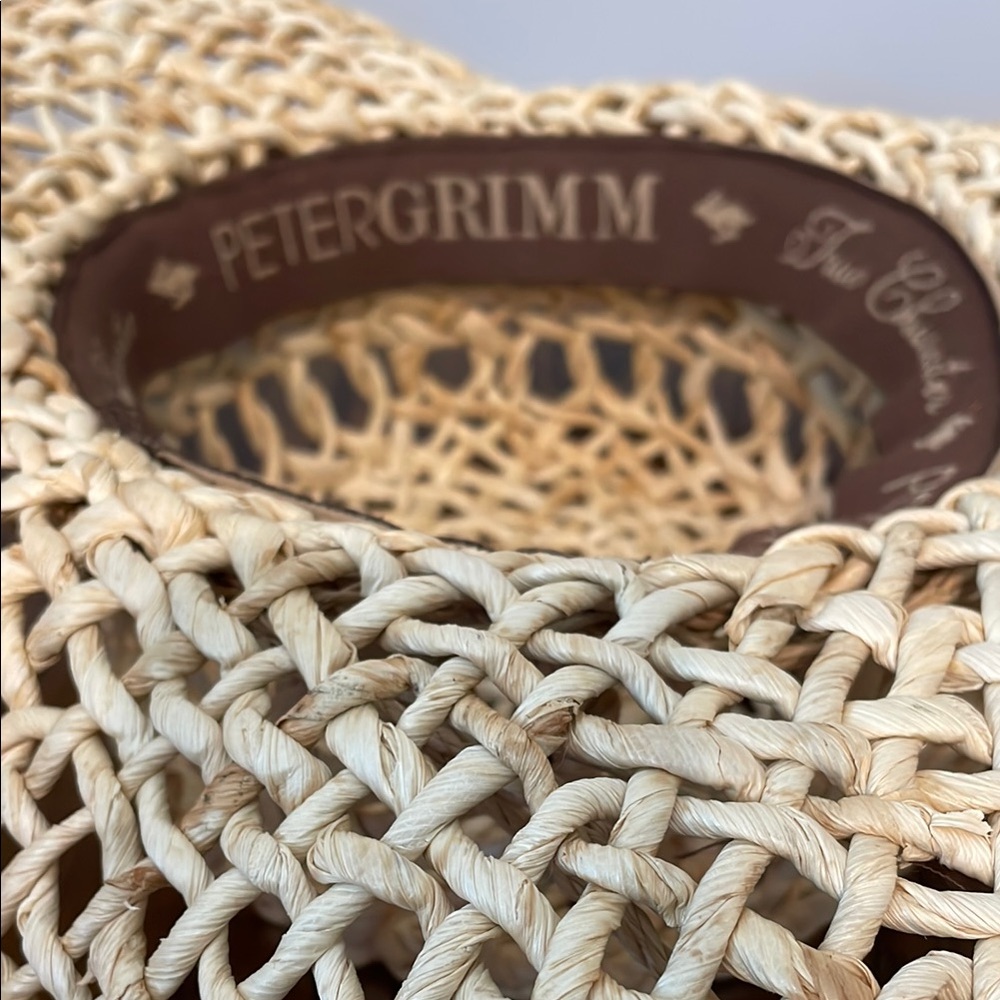 Peter Grimm Natural Woven Straw Hat - Picture 4 of 8